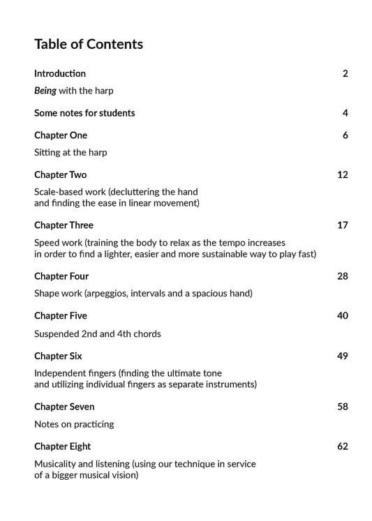 Maeve Gilchrist: The Lighter Touch: A Musically Motivated Approach to Harp Technique